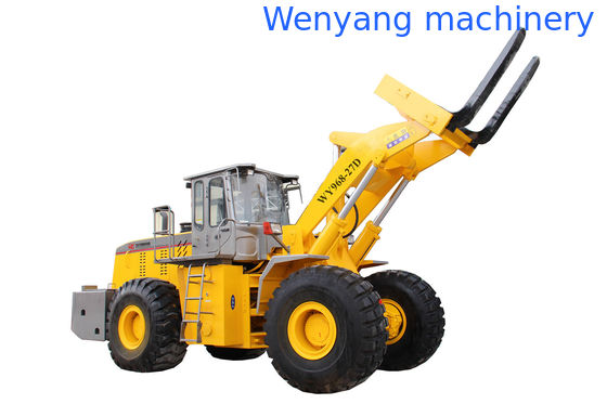 الصين آلة المحاجر لرفع كتل الحجر بوزن 27 طن، رافعة شوكية هيدروليكية بعجلات مع وصلة سريعة ومحرك بقوة 178 كيلووات المزود