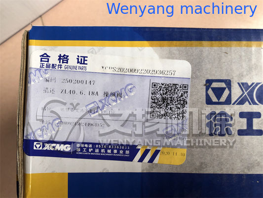 الصين شاحن عجلات XCMG ZL30G قطع الغيار الأصلية صمام التحكم 250200147 المزود