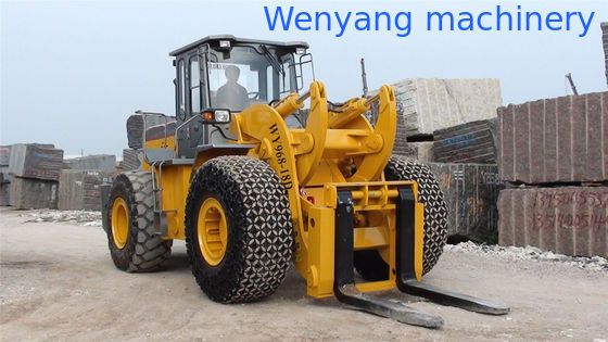 مبيعات ساخنة WY968-18D محمول عجلات 18 طن مع شوكة حاويات مع محرك Weichai 175KW المزود