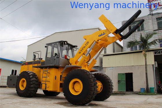 Sell big capacity rought terrain mining machine 32T block handler equipment with 199KW engine المزود