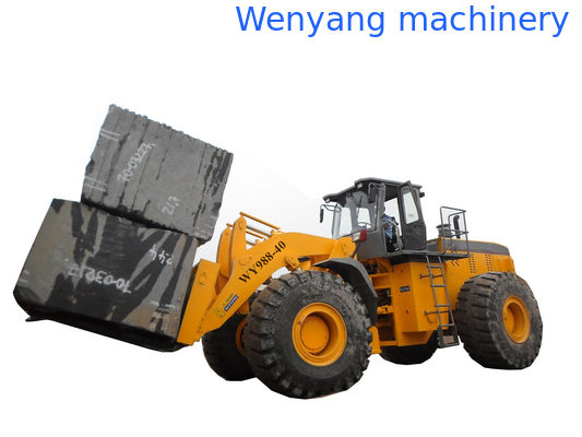 توفير آلة تعدين ذات قدرة كبيرة على التضاريس الوعرة، رافعة شوكية بكتل 40 طن مع محرك 247 كيلو واط المزود