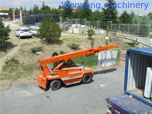 رافعة تليسكوبية بوزن 10 أطنان لتحميل وتفريغ ألواح الرخام من حاوية 20 قدمًا المزود