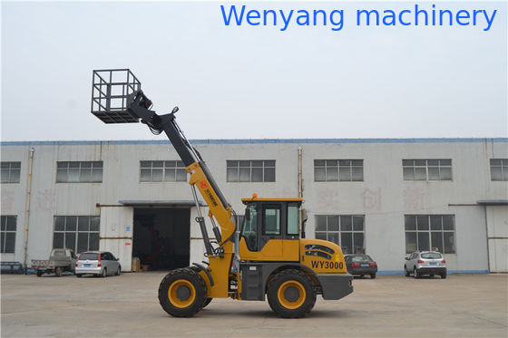 WY3000 5.4m ارتفاع رفع شاحنة تلسكوبية مع منصة عمل المزود