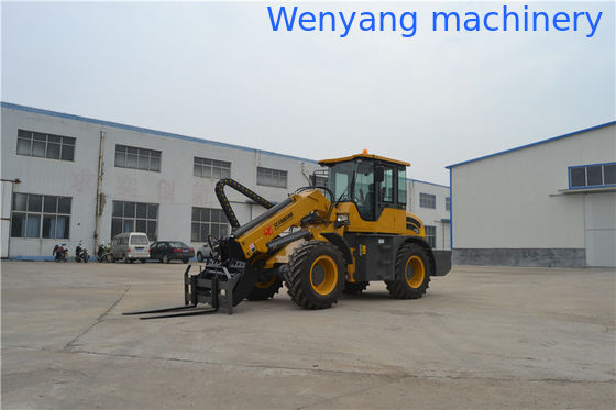 WY3000  رافعة شوكية تلسكوبية بارتفاع رفع 5.4 متر لتكديس التبن المزود