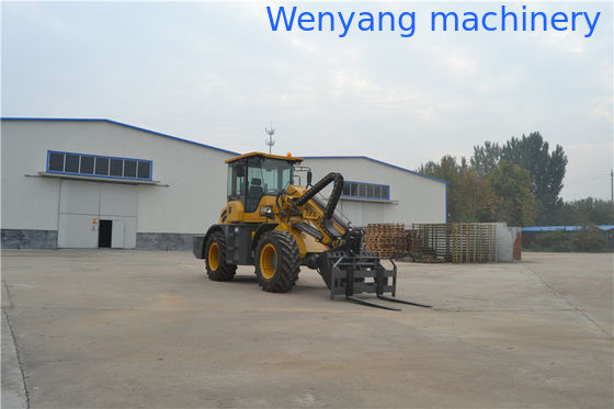 WY3000  رافعة شوكية تلسكوبية بارتفاع رفع 5.4 متر لتكديس التبن المزود