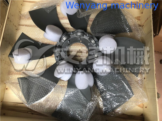 قطع غيار لودر بعجلات SDLG LG958L 6F6M1013ECP مروحة 4110002513027 المزود