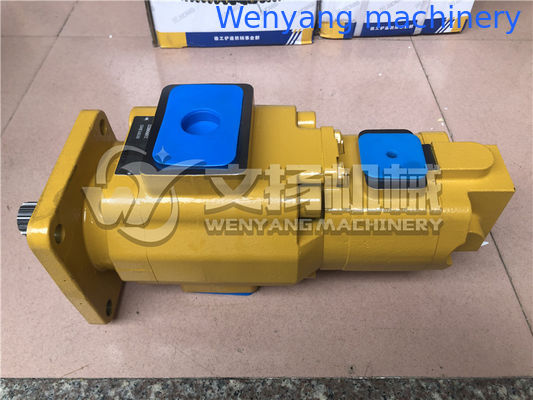XCMG ZL50G قطع الغيار الأصلية لجهاز تحميل العجلات 803013093 مضخة هيدروليك مزدوجة المزود