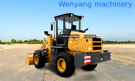 لوادر لونكينج CDM932N بعجلات 1.5 طن 0.8 متر مكعب بمحرك YUNNEI YN38GB1 المزود