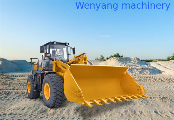 شاحن عجلات Lonking CDM856 5TON مع Weichai WP10G220E341 ناقل ZF المزود