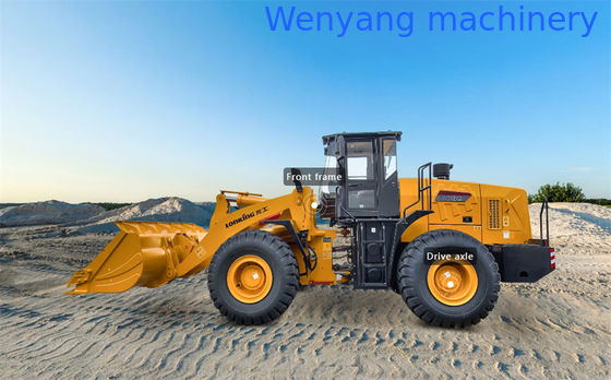 شاحن عجلات Lonking CDM856 5TON مع Weichai WP10G220E341 ناقل ZF المزود