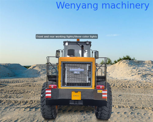 شاحن عجلات Lonking CDM856 5TON مع Weichai WP10G220E341 ناقل ZF المزود