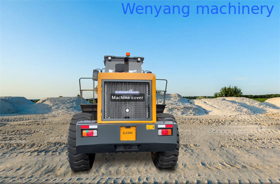 شاحن عجلات 5 طن Lonking ZL50NC مع دلو فحم 4.2m3 Weichai WD10G220E21 المحرك المزود