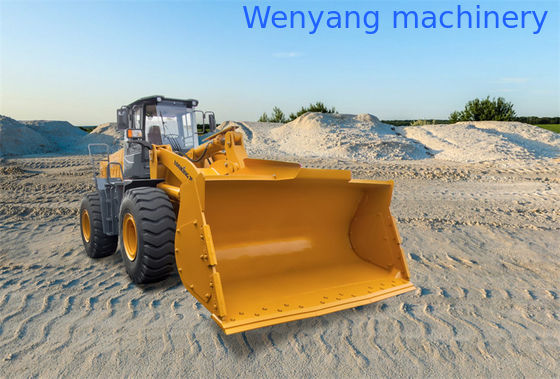شاحن عجلات 5 طن Lonking ZL50NC مع دلو فحم 4.2m3 Weichai WD10G220E21 المحرك المزود