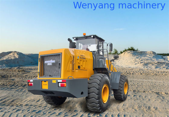 شاحن عجلات 5 طن Lonking ZL50NC مع دلو فحم 4.2m3 Weichai WD10G220E21 المحرك المزود