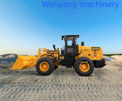 Lonking CDM843 wheel loader 4ton with 2.3m3 bucket  Weichai WP6G175E22 engine المزود